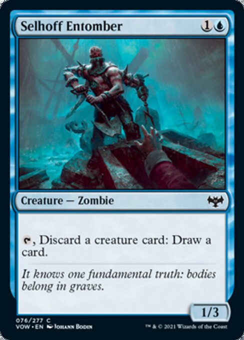 Selhoff Entomber (Innistrad: Crimson Vow) Light Play Foil