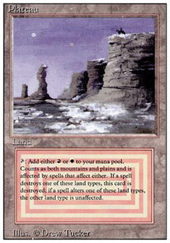 Plateau (Revised) Medium Play