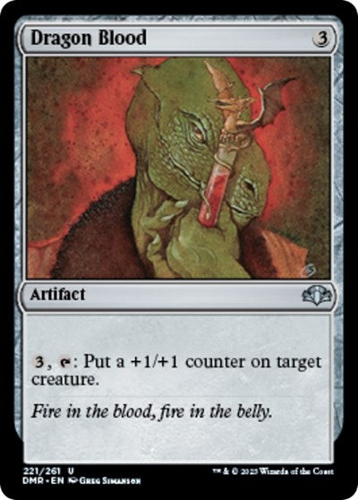 Dragon Blood (Dominaria Remastered) Light Play