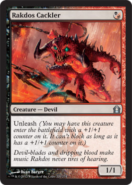 Rakdos Cackler (Return to Ravnica) Medium Play