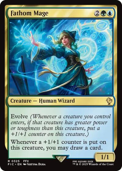 Fathom Mage (Commander: FINAL FANTASY) Light Play