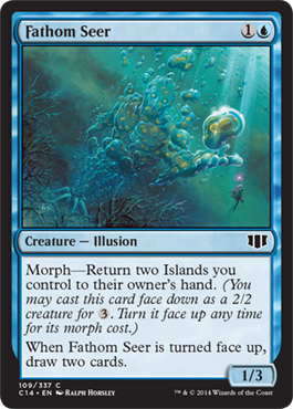 Fathom Seer (Commander 2014 Edition) Medium Play
