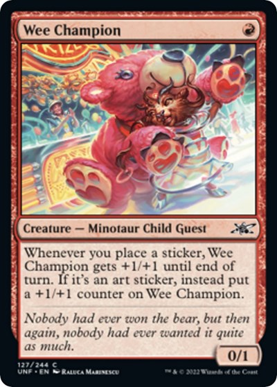Wee Champion (Unfinity) Light Play