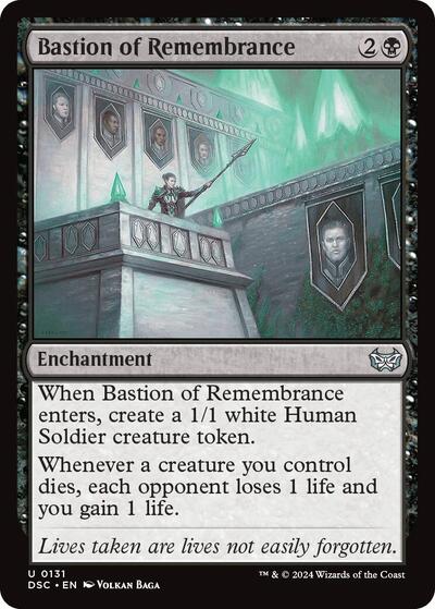 Bastion of Remembrance (Commander: Duskmourn: House of Horror) Light Play