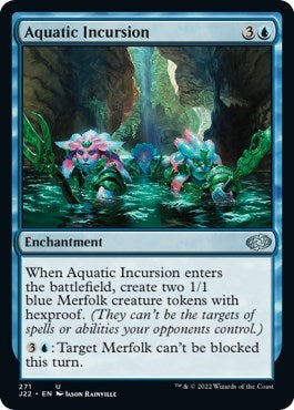 Aquatic Incursion (Jumpstart 2022) Light Play