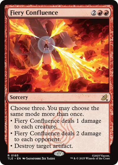 Fiery Confluence (Avatar: The Last Airbender: Eternal-Legal) Light Play Foil