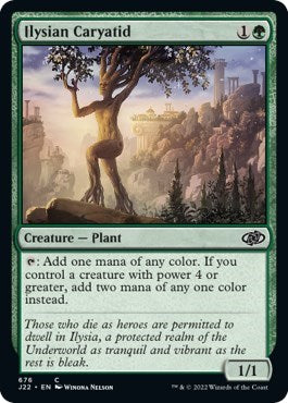 Ilysian Caryatid (Jumpstart 2022) Light Play