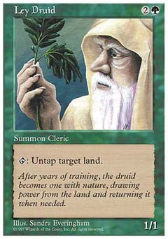 Ley Druid (5th Edition) Light Play
