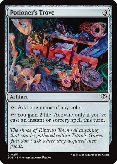 Potioner's Trove (Secrets of Strixhaven) Light Play Foil