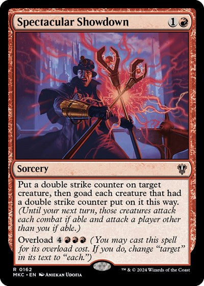 Spectacular Showdown (Commander: Murders at Karlov Manor) Light Play