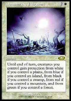 Dominaria's Judgment (Planeshift) Light Play