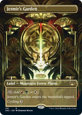 Jetmir's Garden (Borderless) (Streets of New Capenna) Near Mint