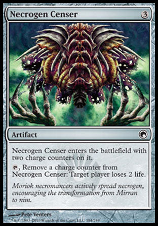 Necrogen Censer (Scars of Mirrodin) Light Play