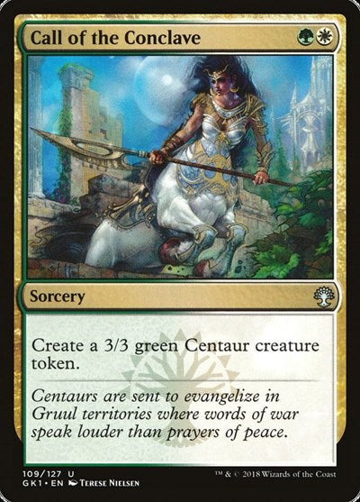 Call of the Conclave (Guilds of Ravnica: Guild Kits) Light Play