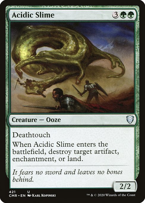 Acidic Slime (Commander Legends) Light Play