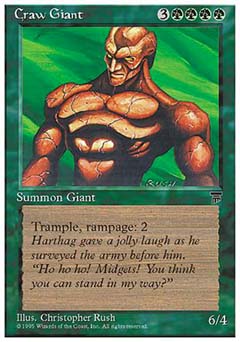 Craw Giant (Chronicles) Light Play