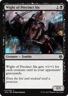 Wight of Precinct Six (Iconic Masters) Light Play