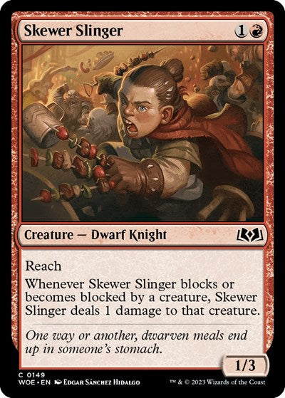 Skewer Slinger (Wilds of Eldraine) Light Play