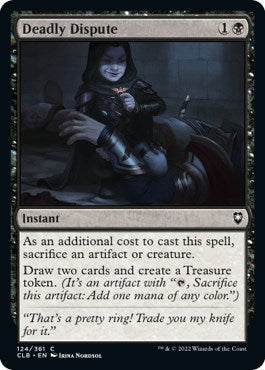 Deadly Dispute (Commander Legends: Battle for Baldur's Gate) Light Play Foil