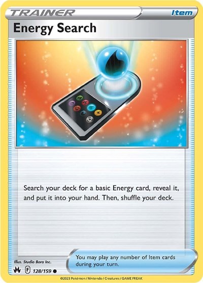 Energy Search (Crown Zenith) Near Mint