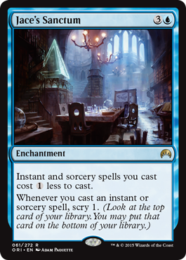 Jace's Sanctum (Magic Origins) Light Play Foil