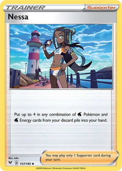 Nessa (SWSH04: Vivid Voltage) Light Play