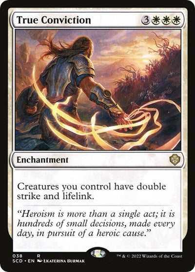 True Conviction (Commander 2022 Starter Decks) Light Play