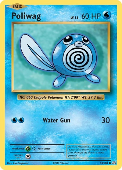 Poliwag (XY - Evolutions) Medium Play