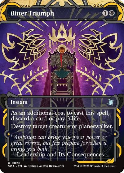 Bitter Triumph (Secrets of Strixhaven: Mystical Archive) Light Play