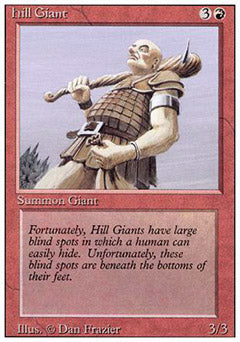 Hill Giant (Revised) Heavy Play