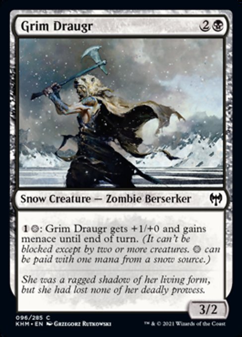 Grim Draugr (Kaldheim) Light Play