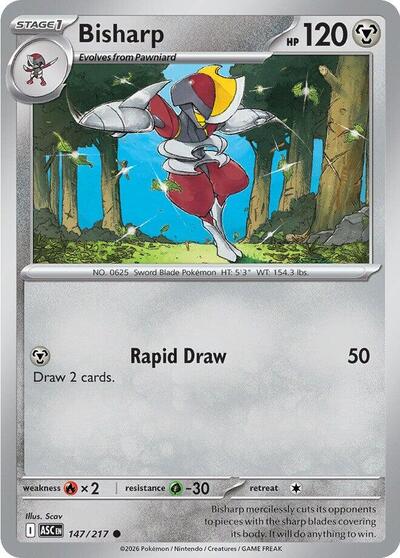 Bisharp (ME: Ascended Heroes) Light Play