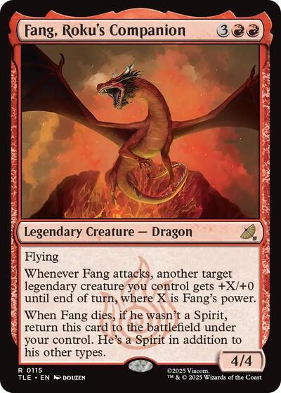Fang, Roku's Companion (Avatar: The Last Airbender: Eternal-Legal) Light Play