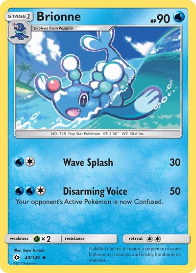 Brionne (SM Base Set) Light Play