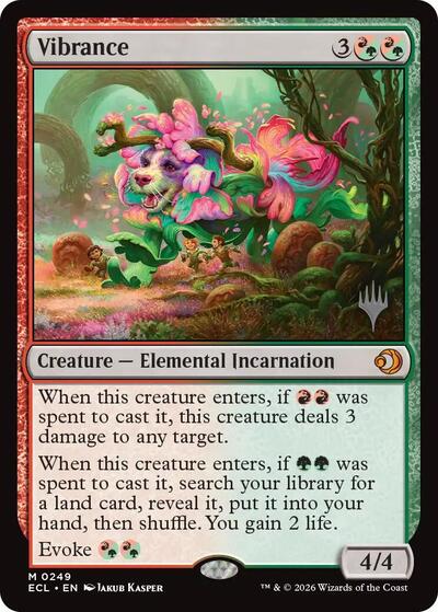 Vibrance (Promo Pack: Lorwyn Eclipsed) Light Play