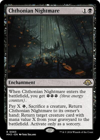 Chthonian Nightmare (Modern Horizons 3) Medium Play