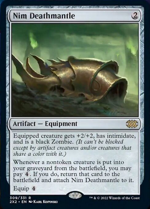 Nim Deathmantle (Double Masters 2022) Light Play