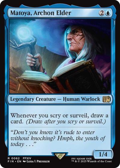 Matoya, Archon Elder (Universes Beyond: FINAL FANTASY) Light Play Foil