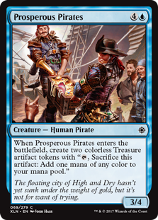 Prosperous Pirates (Ixalan) Light Play