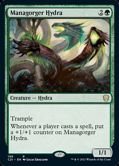 Managorger Hydra (Commander 2021 Strixhaven) Light Play