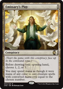 Emissary's Ploy (Conspiracy: Take the Crown) Light Play