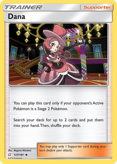 Dana (SM - Team Up) Light Play Reverse Holofoil