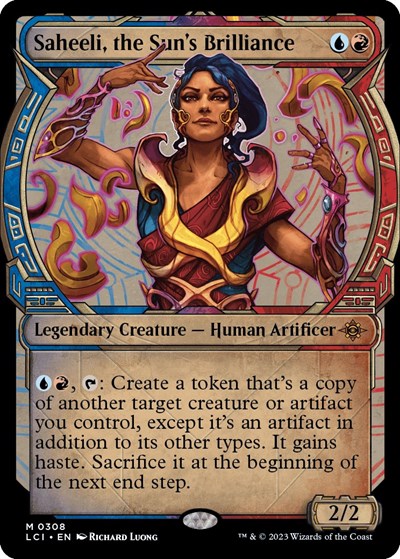 Saheeli, the Sun's Brilliance (Showcase) (The Lost Caverns of Ixalan) Light Play