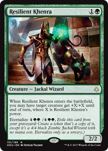 Resilient Khenra (Hour of Devastation) Light Play