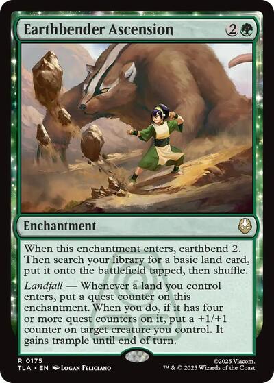 Earthbender Ascension (Avatar: The Last Airbender) Light Play Foil