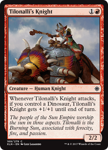 Tilonalli's Knight (Ixalan) Light Play