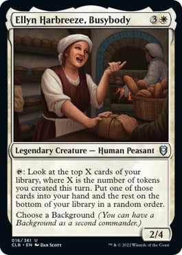 Ellyn Harbreeze, Busybody (Commander Legends: Battle for Baldur's Gate) Medium Play