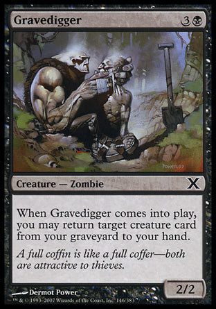 Gravedigger (10th Edition) Light Play
