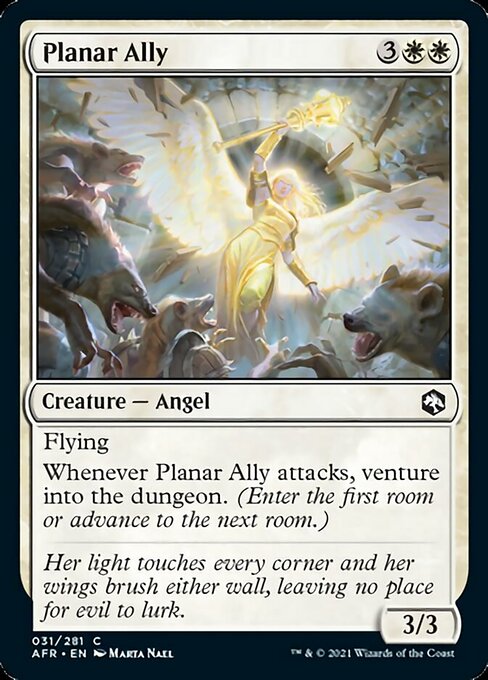 Planar Ally (Adventures in the Forgotten Realms) Light Play Foil
