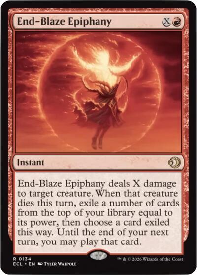 End-Blaze Epiphany (Lorwyn Eclipsed) Light Play